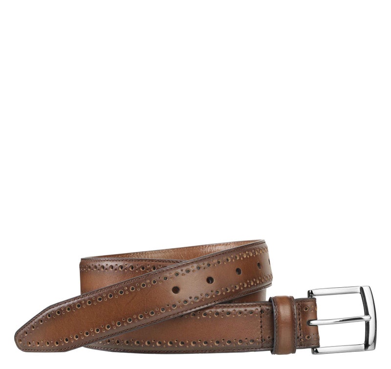 Johnston & Murphy Men's Perfed Edge, Tan, 42